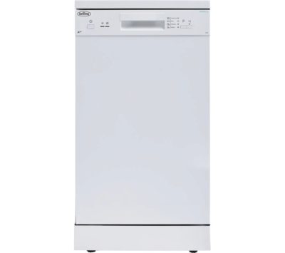 BELLING  FDW90 Slimline Dishwasher - White